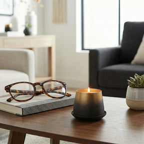 Breckburn Black/Gold Vanilla Candle