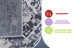 Payas Non-Shedding Indoor Area Rug 5' x 7' - Ornate Home