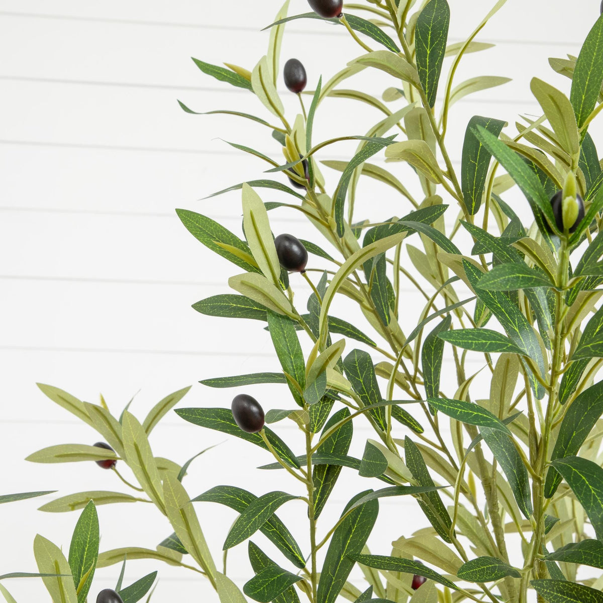7' Artificial Airy Olive tree