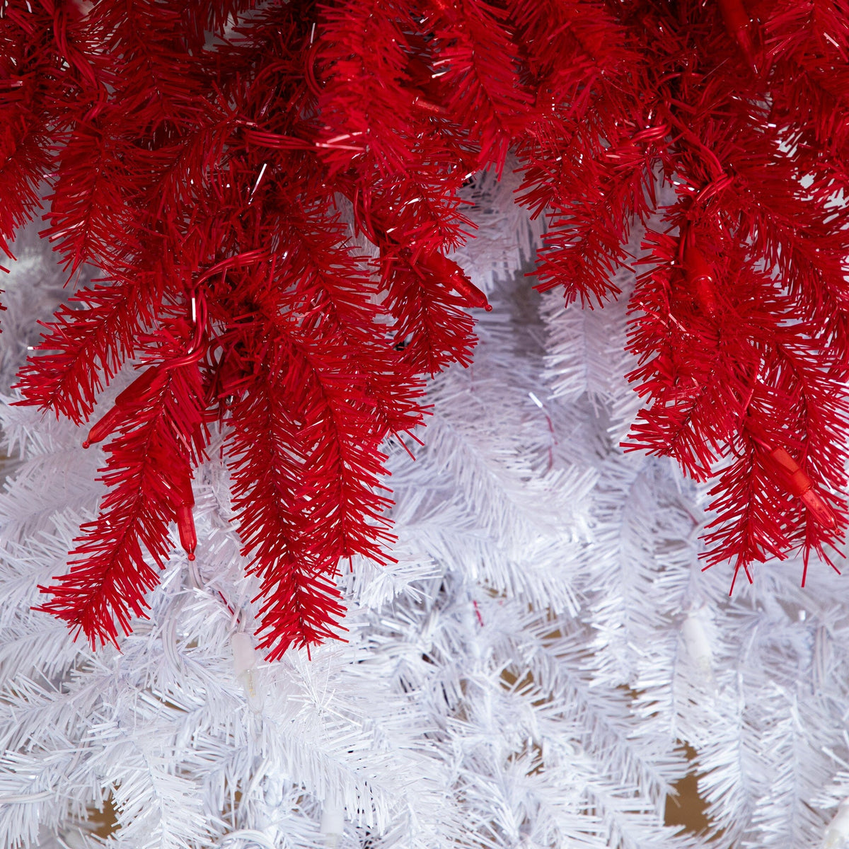 7’ Holiday Red Santa’s Hat Christmas Tree with 500 LED lights and 1272 Bendable Branches