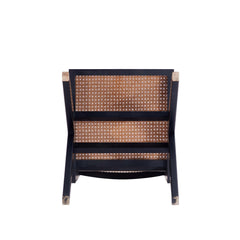 7-Piece Rockaway 70.86 Dining Set in Black with 6 Hamlet Side and Arm Chairs - Ornate Home