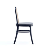 7-Piece Rockaway 70.86 Dining Set in Black with 6 Paragon 1.0 Dining Chairs - Ornate Home