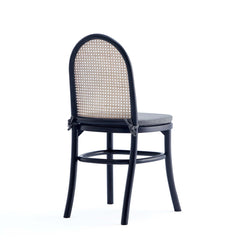 7-Piece Rockaway 70.86 Dining Set in Black with 6 Paragon 1.0 Dining Chairs - Ornate Home