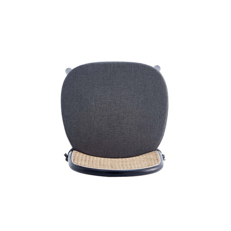 7-Piece Rockaway 70.86 Dining Set in Black with 6 Paragon 1.0 Dining Chairs - Ornate Home