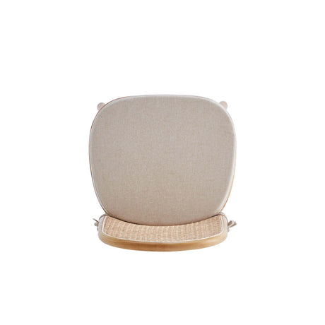 7-Piece Rockaway 70.86 Dining Set in Nature with 6 Paragon 1.0 Dining Chairs - Ornate Home