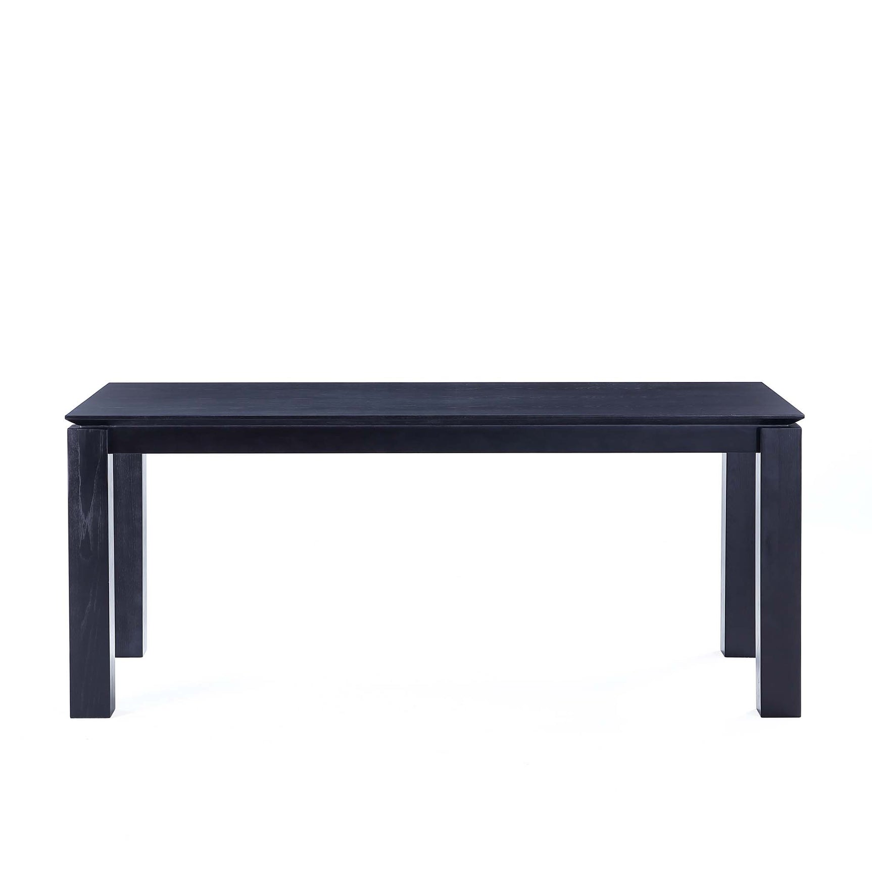 7-PieceRockaway 70.86 Dining Set with 6 Carrington Chairs in Black and Midnight Blue - Ornate Home