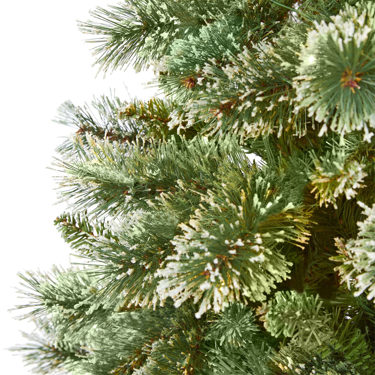 7’ Wisconsin Slim Snow Tip Pine Artificial Christmas Tree with 652 Bendable Branches