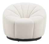 Bhutan Cream Accent Chair