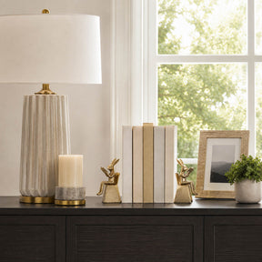 Pennwind Gold Bookends (Set of 2)