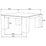 Butte Natural 3-Piece Mango Wood Coffee And End Table Set