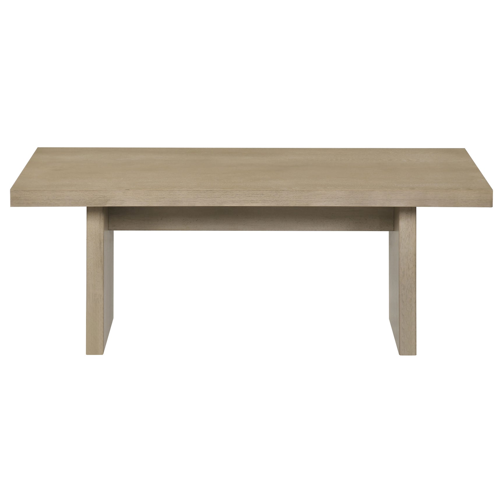 Decker Natural Oak 2-Piece Coffee and End Table Set