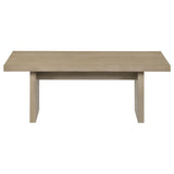 Decker Natural Oak 3-Piece Coffee and End Table Set