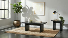Decker Black 2-Piece Coffee and End Table Set