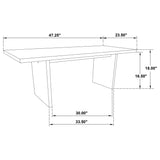 Decker Walnut 3-Piece Coffee and End Table Set