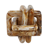 Herald Tan Marbled Resin Knot