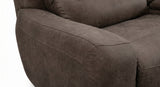 Branson Zero Slate 6-Piece Dual Power Reclining Modular Sectional with Storage Console