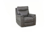 Serenity Slate Grey Ultra Infinite Position Lift Chair with Power Headrest, Heat, Massage & Wireless Charging