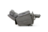 Serenity Slate Grey Ultra Infinite Position Lift Chair with Power Headrest, Heat, Massage & Wireless Charging
