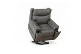 Serenity Slate Grey Ultra Infinite Position Lift Chair with Power Headrest, Heat, Massage & Wireless Charging