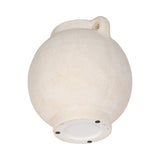 Corbinford White Medium Bulbous Jug with Handle