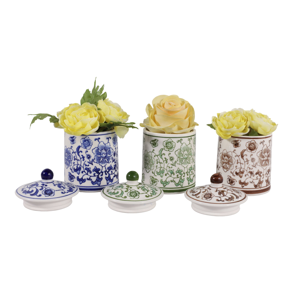 Adlerley Multicolor Jars (Set of 3)