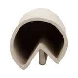Haiwee Ivory Ecomix Crafted Vase with Handle
