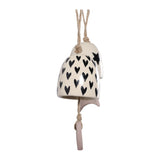 Lennonwind Ivory/Black Bells (Set of 2)