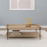 Fallon Natural Coffee Table - Ornate Home