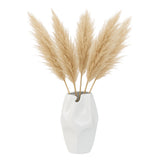 Sanitarium White Ceramic Abstract Vase