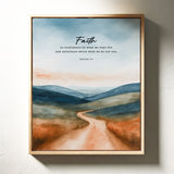 Faith Leads Through the Hills