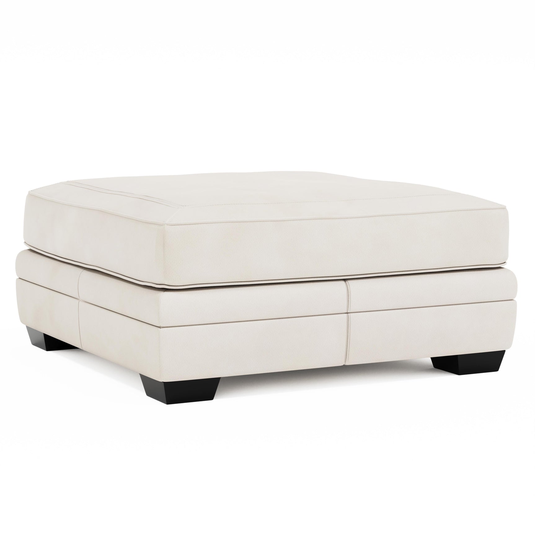 Grandview Noir Ottoman Without Nails