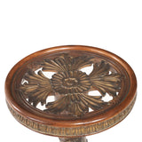 Villa Valencia Classic Chestnut Chairside Table