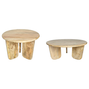 Dale Natural Mango Coffee Table Set