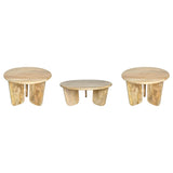 Dale Natural Mango Coffee Table Set