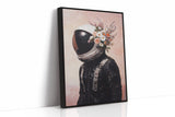 Astronaut with Blossoms on Blush