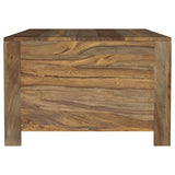 Esther Natural 2-Piece Solid Sheesham Coffee And End Table Set