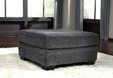 Tracling Gray 3-Piece Sectional with Ottoman - Ornate Home