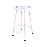 Mant White Stool (Set of 2)