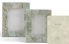 Evergreen Pale Green 5x7 Agate Photo Frame