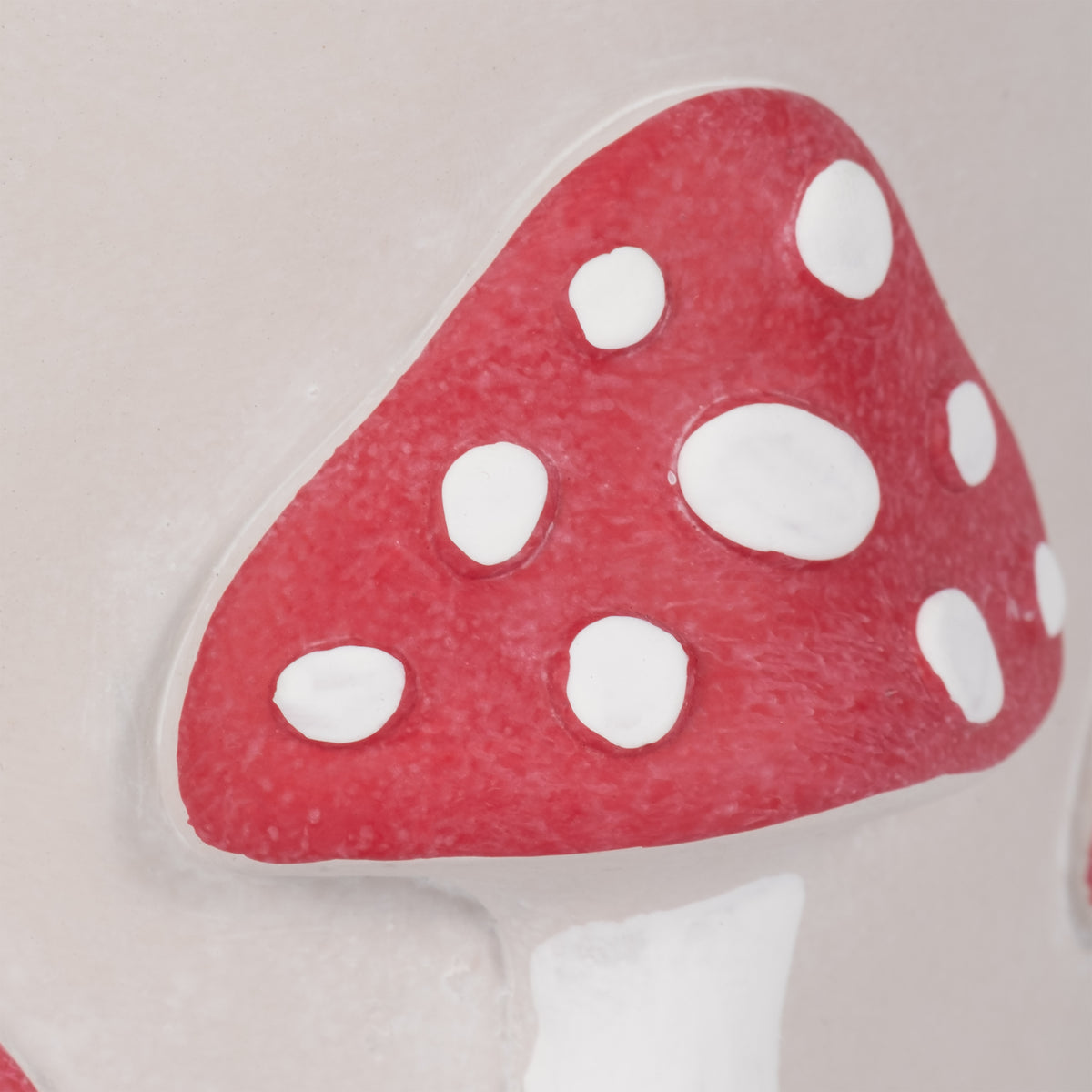 Breckrun Red/White Magic Mushroom Applique Planter