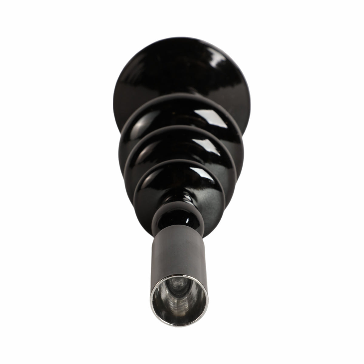 Ellenland Black Large Candle Holder