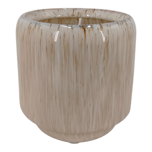 Honeydew Tan Vanilla Drip Finish Candle