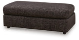 Coralene Onyx Oversized Accent Ottoman (Online Special Price)