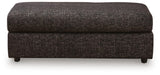Coralene Onyx Oversized Accent Ottoman (Online Special Price)