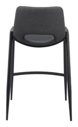 Desi Black Counter Stool (Set of 2)