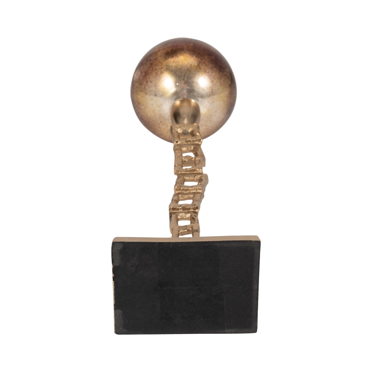 Monrovia Gold Small Metal Tealight Holder with Base