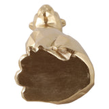 London Gold Sitting Leopard
