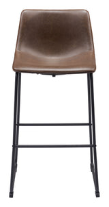 Smart Vintage Espresso Barstool (Set of 2)