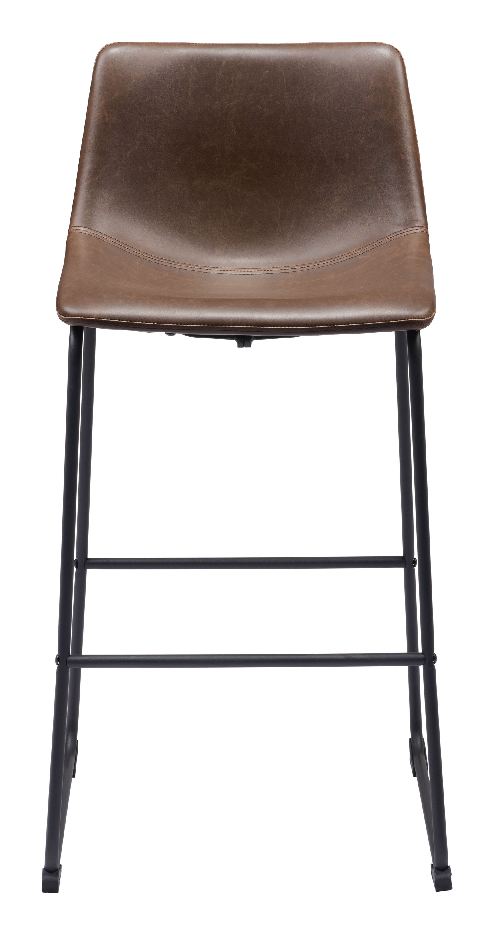 Smart Vintage Espresso Barstool (Set of 2)