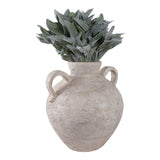 Burtonholm Ivory Terracotta Organic Jug with Handles